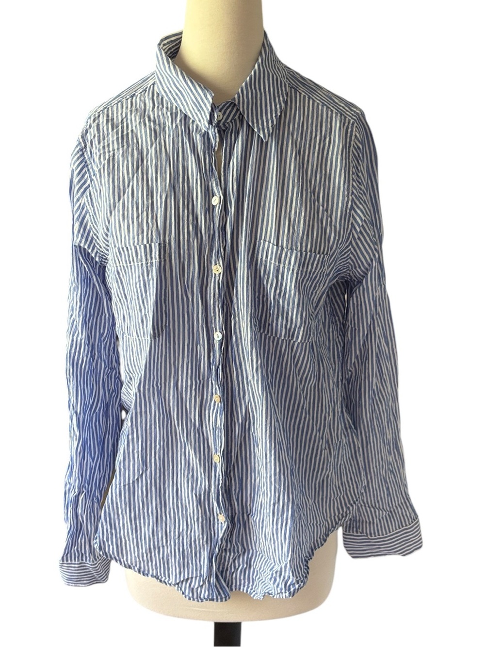 Lilly Pulitzer Sea View Button down shirt size Large